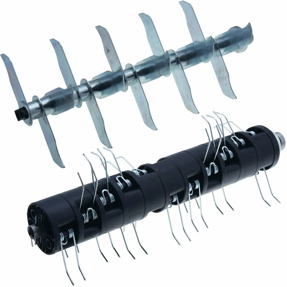 Vertikutierer + Aerifizierer 2-in-1 - 1500W - 33 cm Arbeitsbreite - mit 50L Auffangbehälter - 1