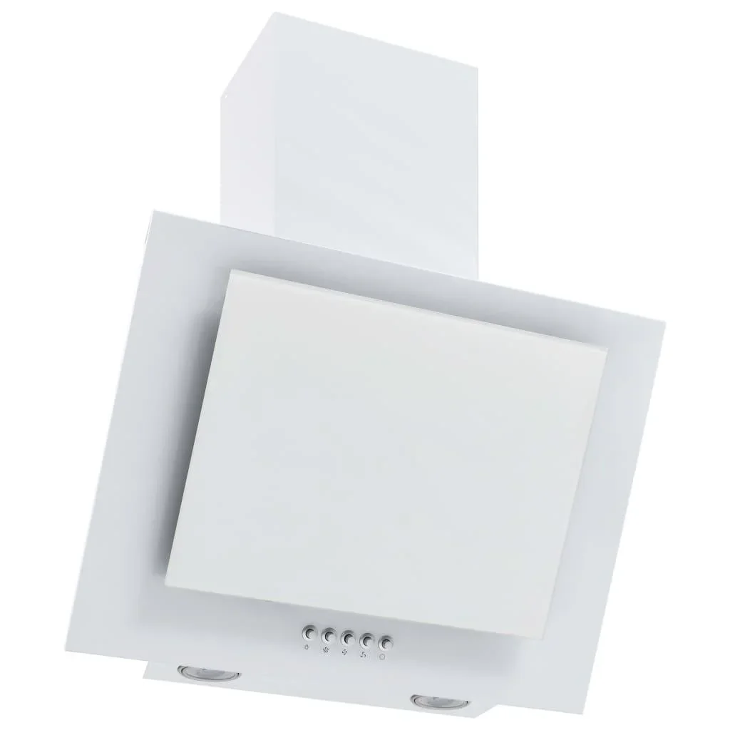 RGB-LED-Abzugshaube 60 cm aus Edelstahl und gehärtetem Glas - 0