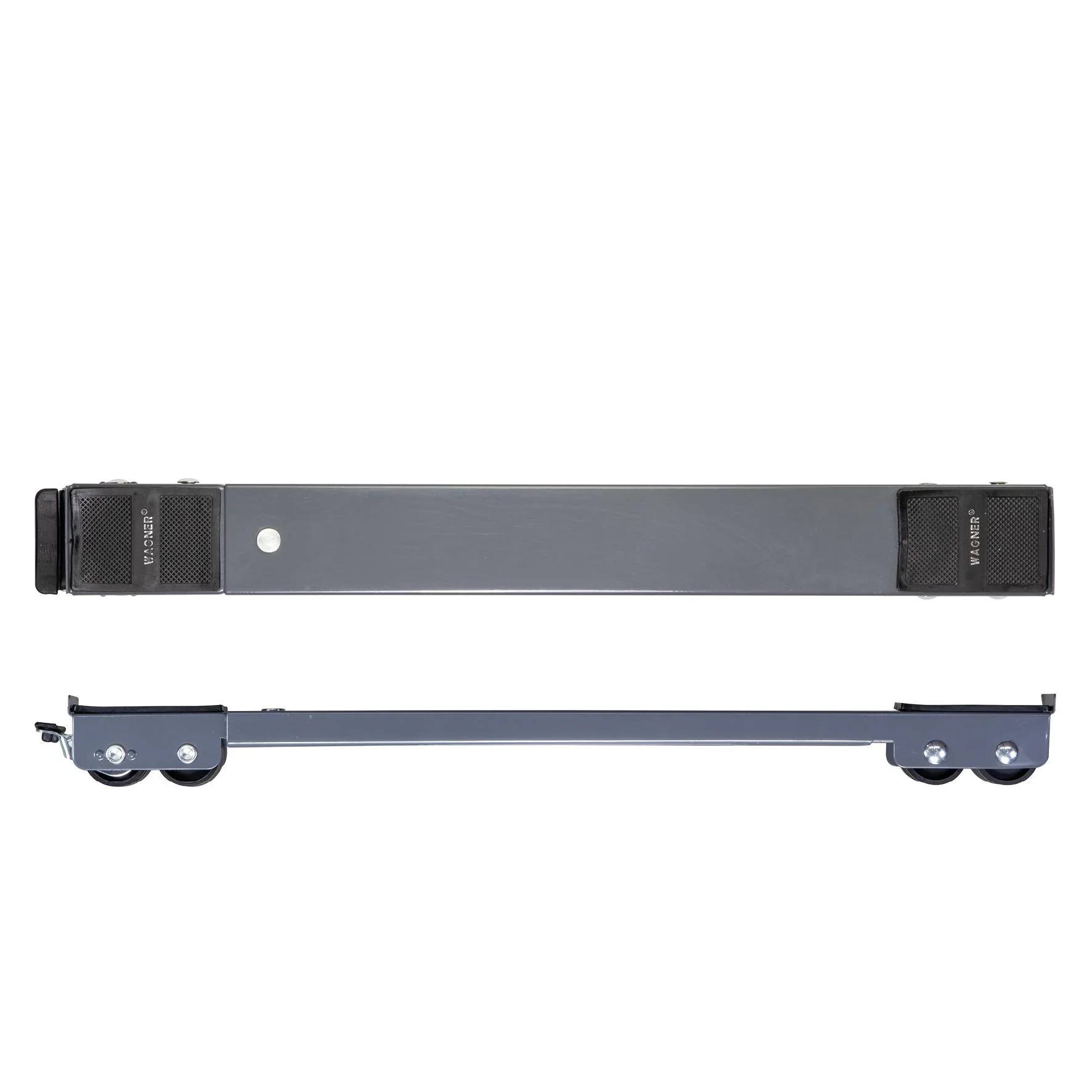 Transportschiene MM 1199 2 teilig, 45-70 cm, ausziehbar, 12 Bockrollen Ø 30 mm, Feststeller, Tragkraft 500 kg - 4
