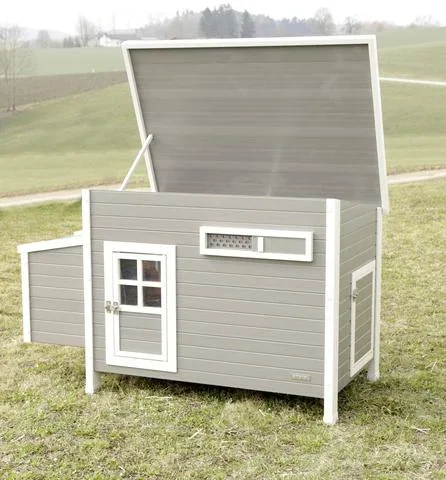 Eco-Kunststoffstall "Barney" für Hühner - UV- und wetterbeständig - 2