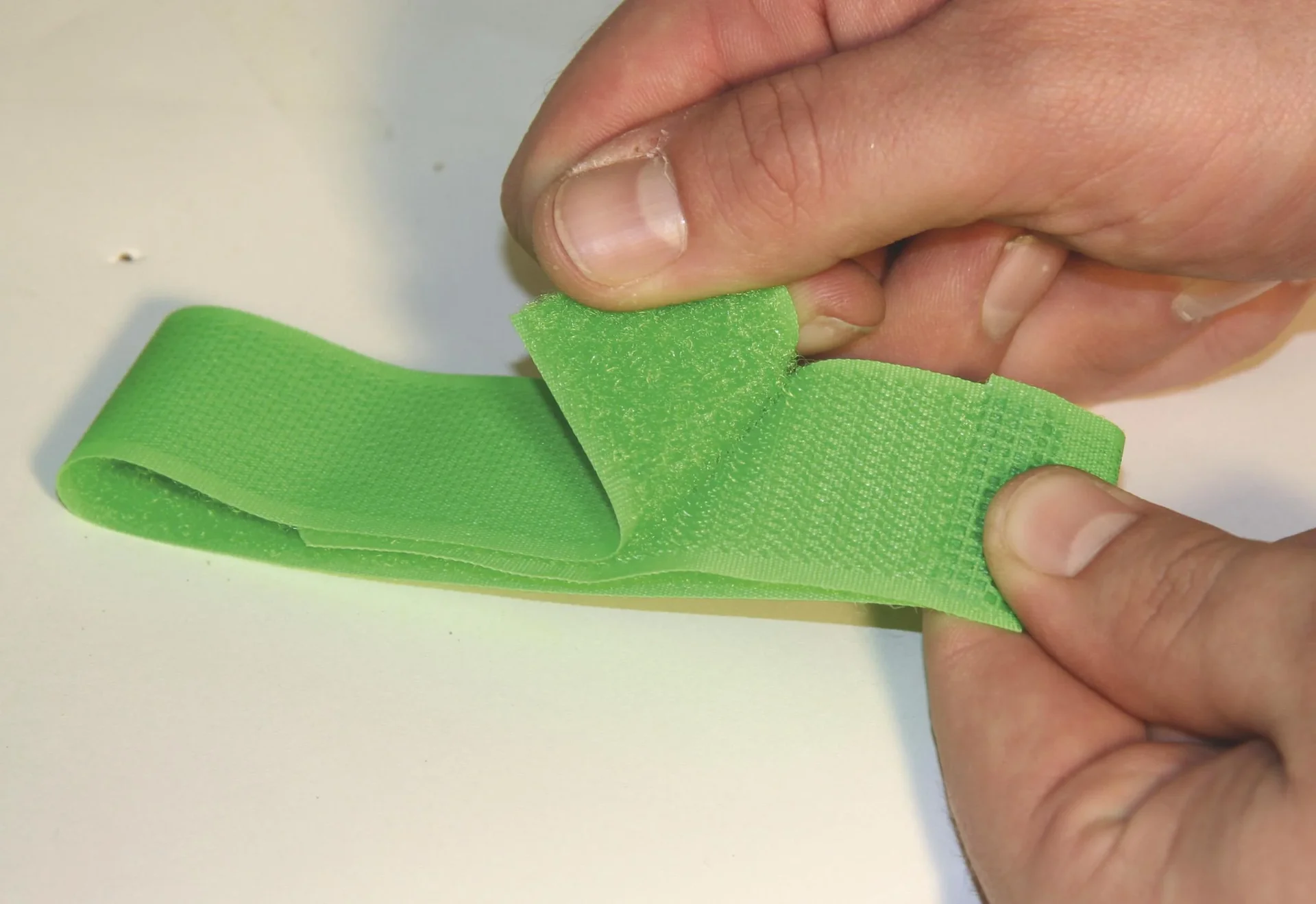 Markierungsbänder für Kühe, mit Klettverschluss, Farbe gelb, 10er Pack - 0