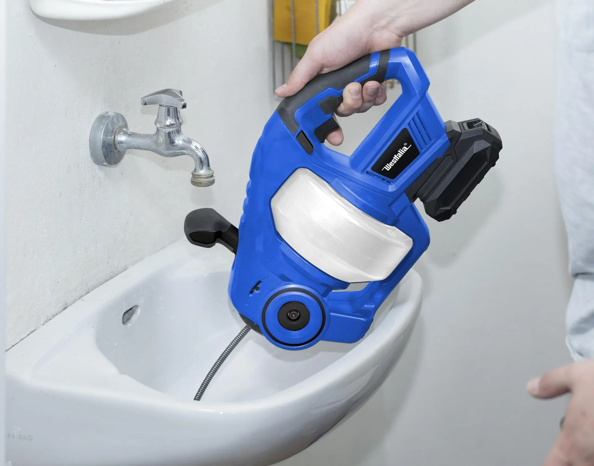 Akku-Rohrreinigungswelle 18 V Li-Ion ARW18 (ohne Akku und Ladegerät) - 0