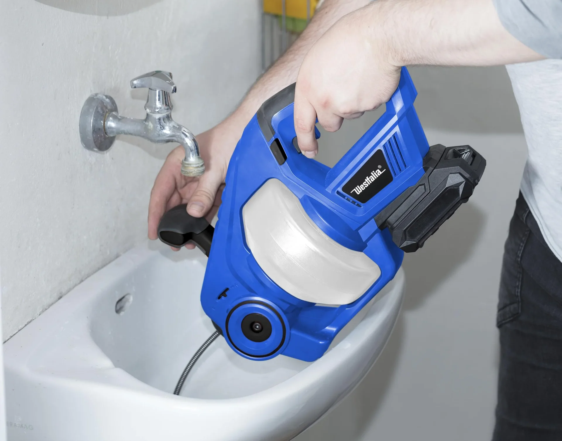 Akku-Rohrreinigungswelle 18 V Li-Ion ARW18 (ohne Akku und Ladegerät) - 6