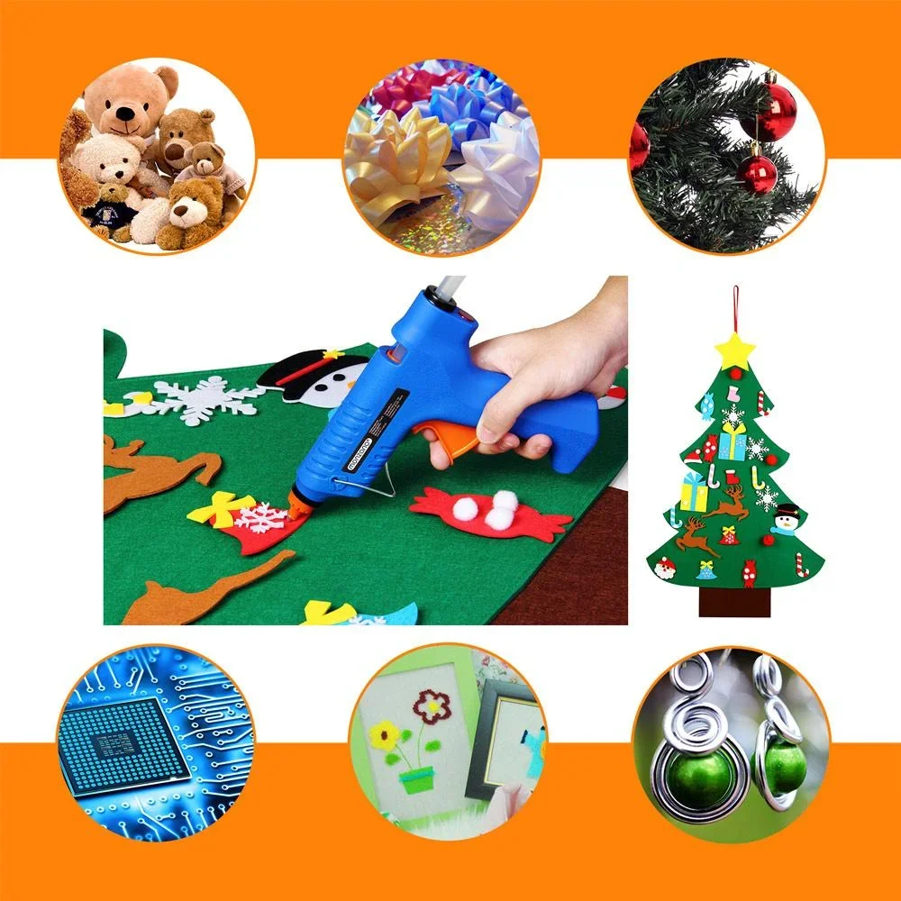 Kabellose Heißklebepistole mit Ladestation und Systemkoffer - 2