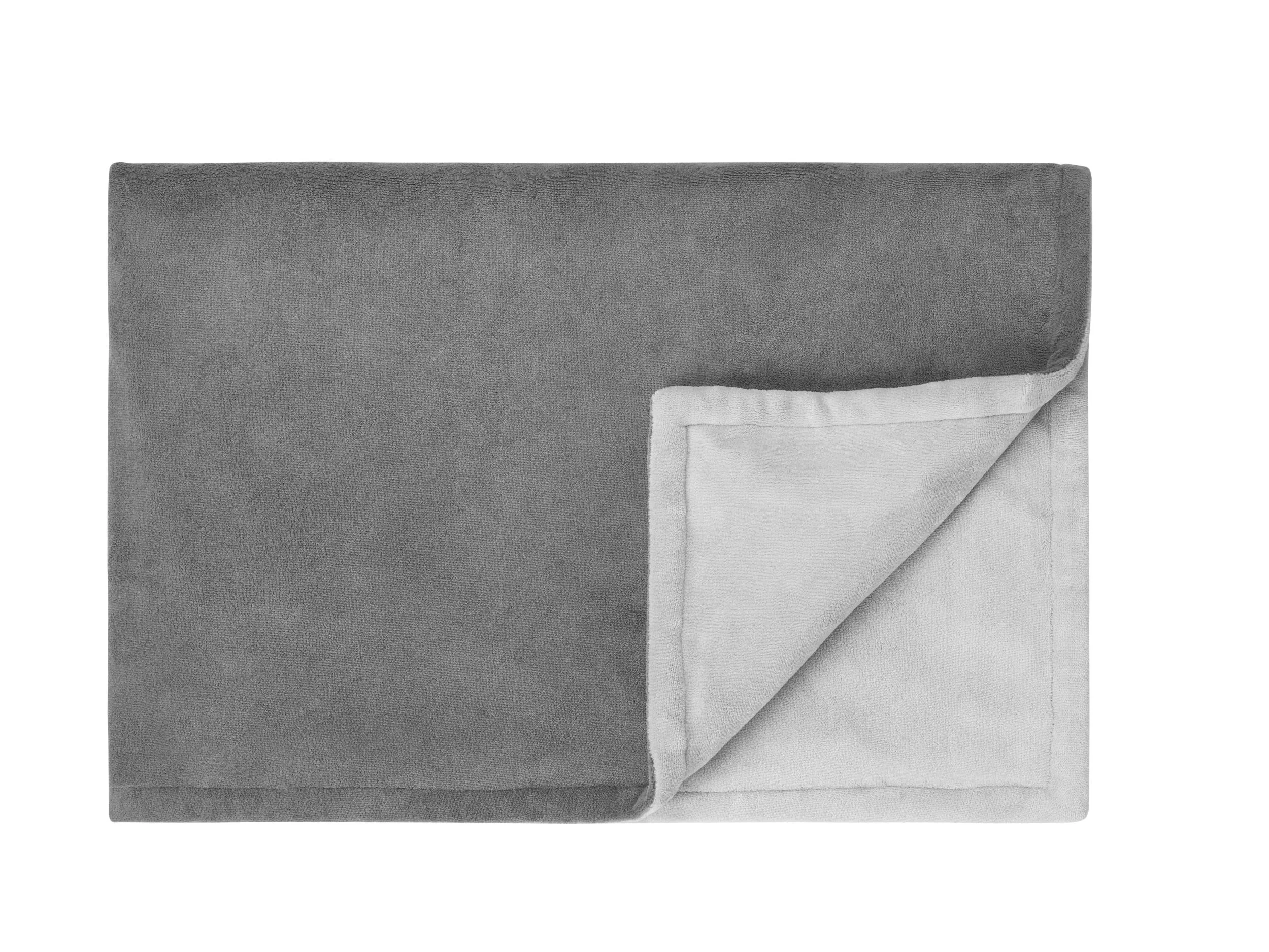 Kuschelheizdecke "HB 675 XXL", 2-farbig, Hellgrau/ Anthrazit, 200 x 150 cm - 5