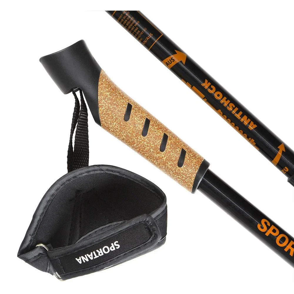 Sportana Nordic Walking Stöcke - orange - 1
