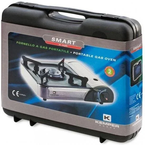 Tragbarer Gasherd - Gasgrill - 2200W - 33x29x8 cm - 0