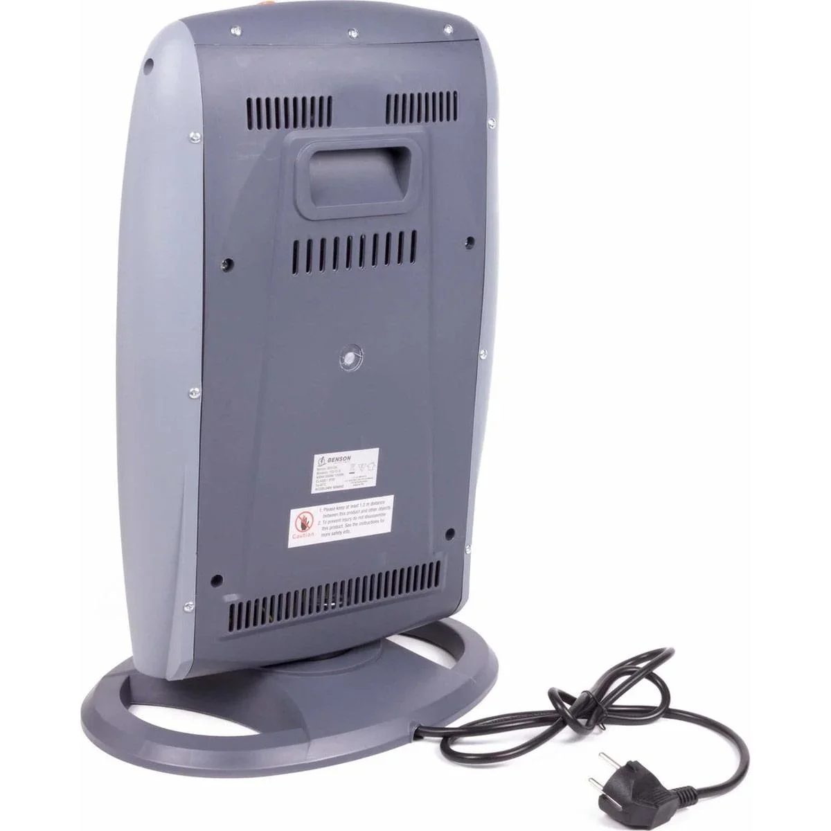 Halogen-Heizgerät - Ofen - Drei Einstellungen - 400 / 800 / 1200 Watt - Geeignet für Räume bis zu 20m2 - 2