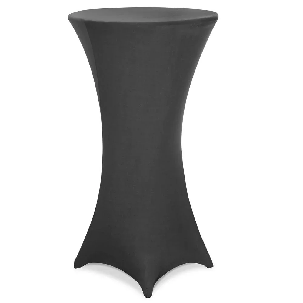 Tischabdeckung anthrazit Ø70cm - 1