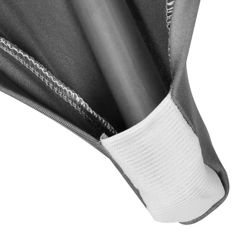 Tischabdeckung anthrazit Ø70cm - 2