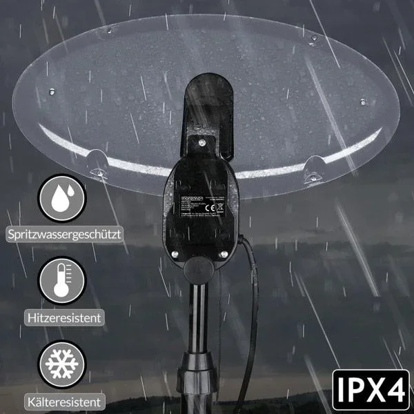 Elektrischer Terrassenheizer mit 3 Einstellungen - 1