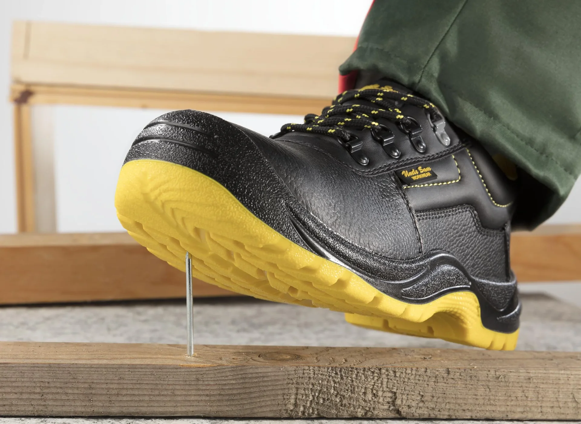 Sicherheitsschuh S3, Farbe schwarz/gelb, Gr.40 - 3