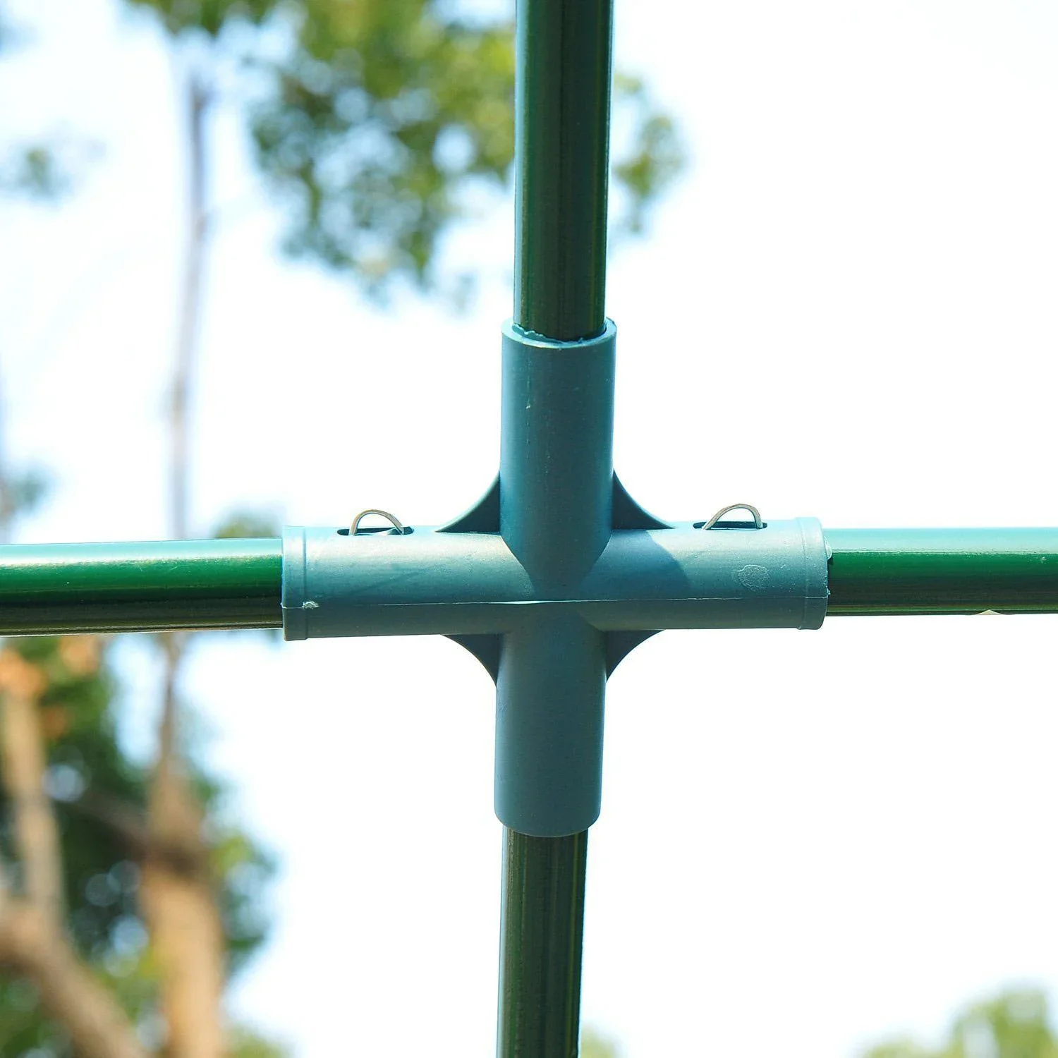 Foliengewächshaus 3,5x2x2m transparent mit Stahlrohrrahmen - 4