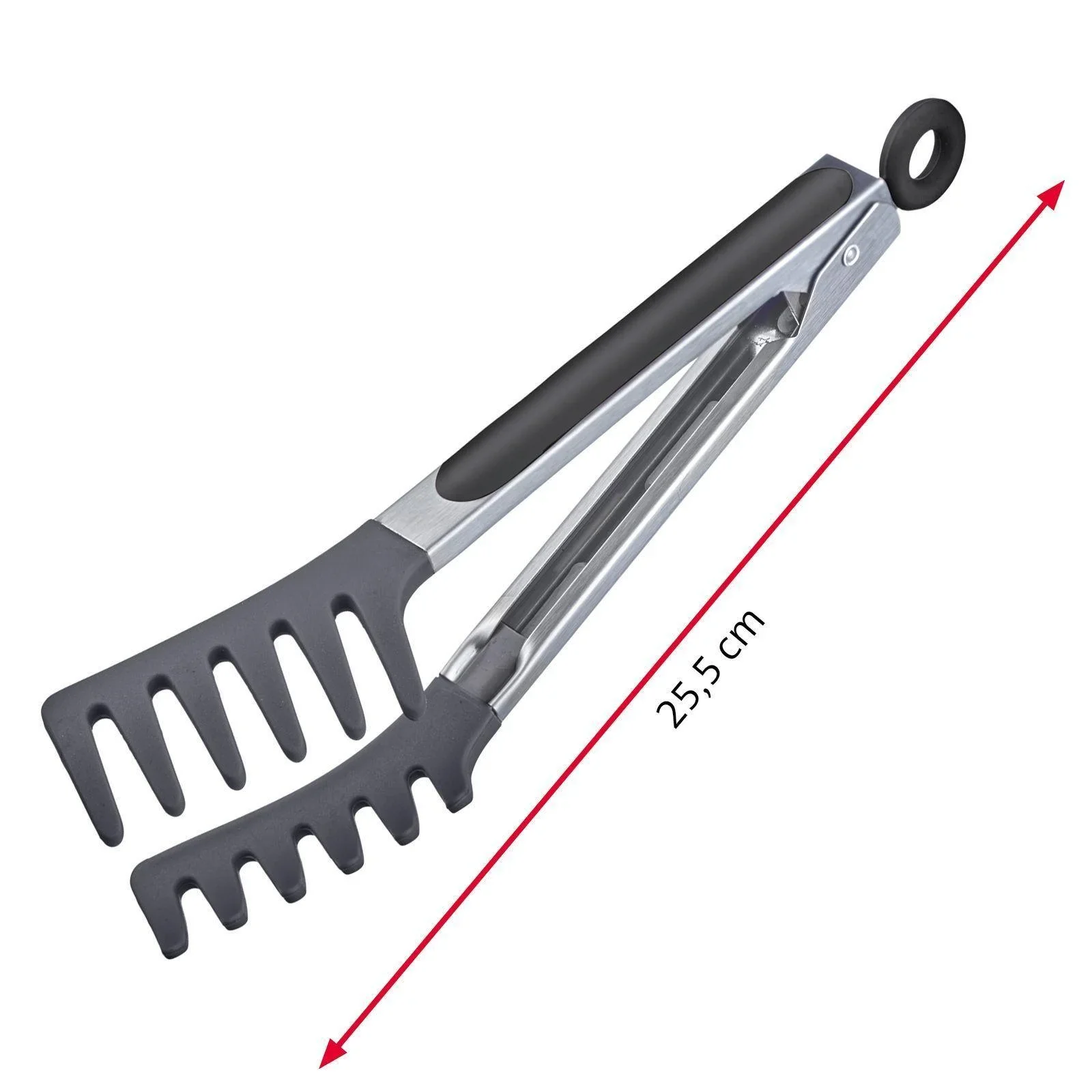 Nudelzange Fork 25,5 cm, Edelstahl-Silikon - 4