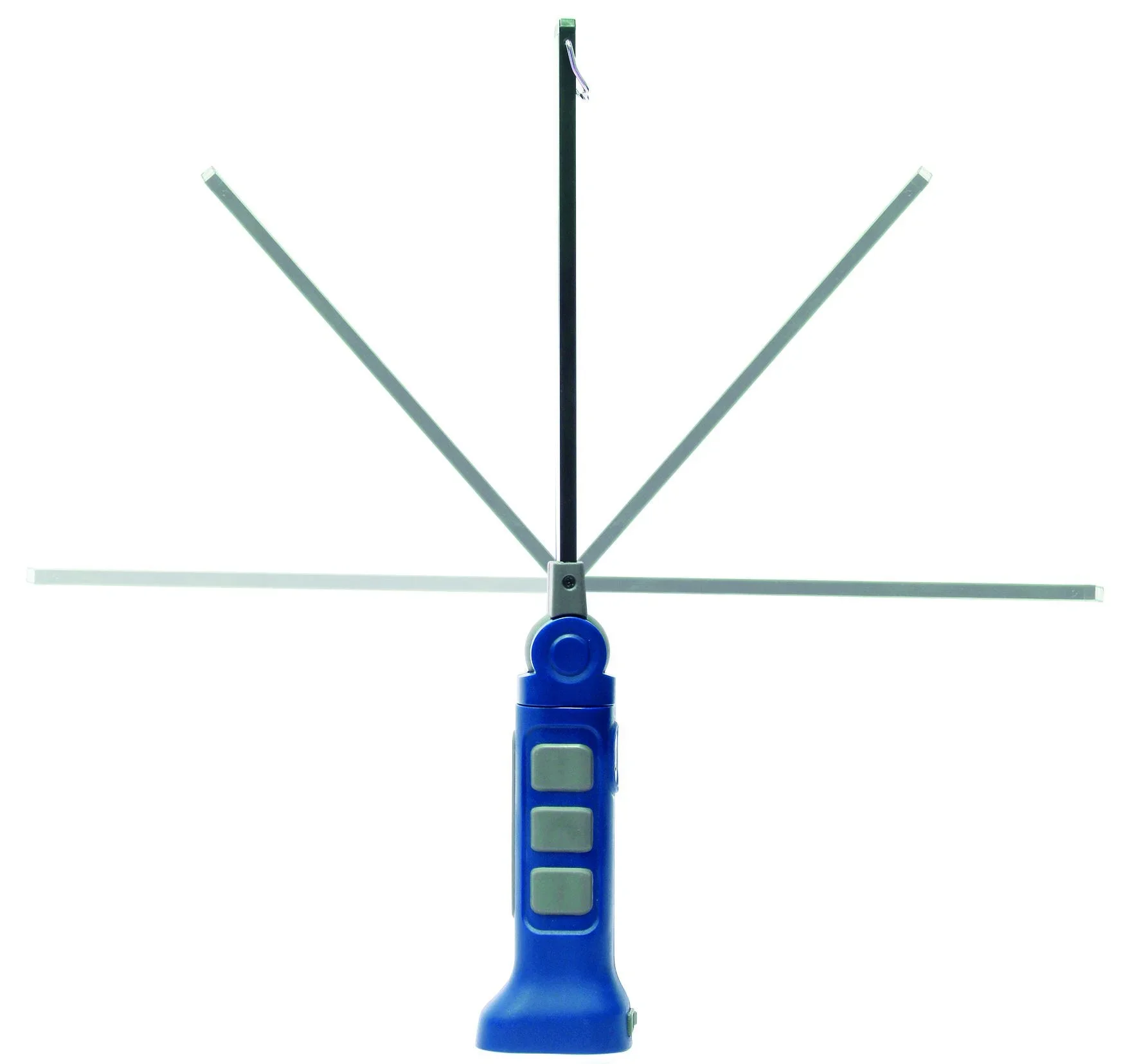 LED-Akku Handlampe EVO 6, 4W, Netzteil mit USB - 1