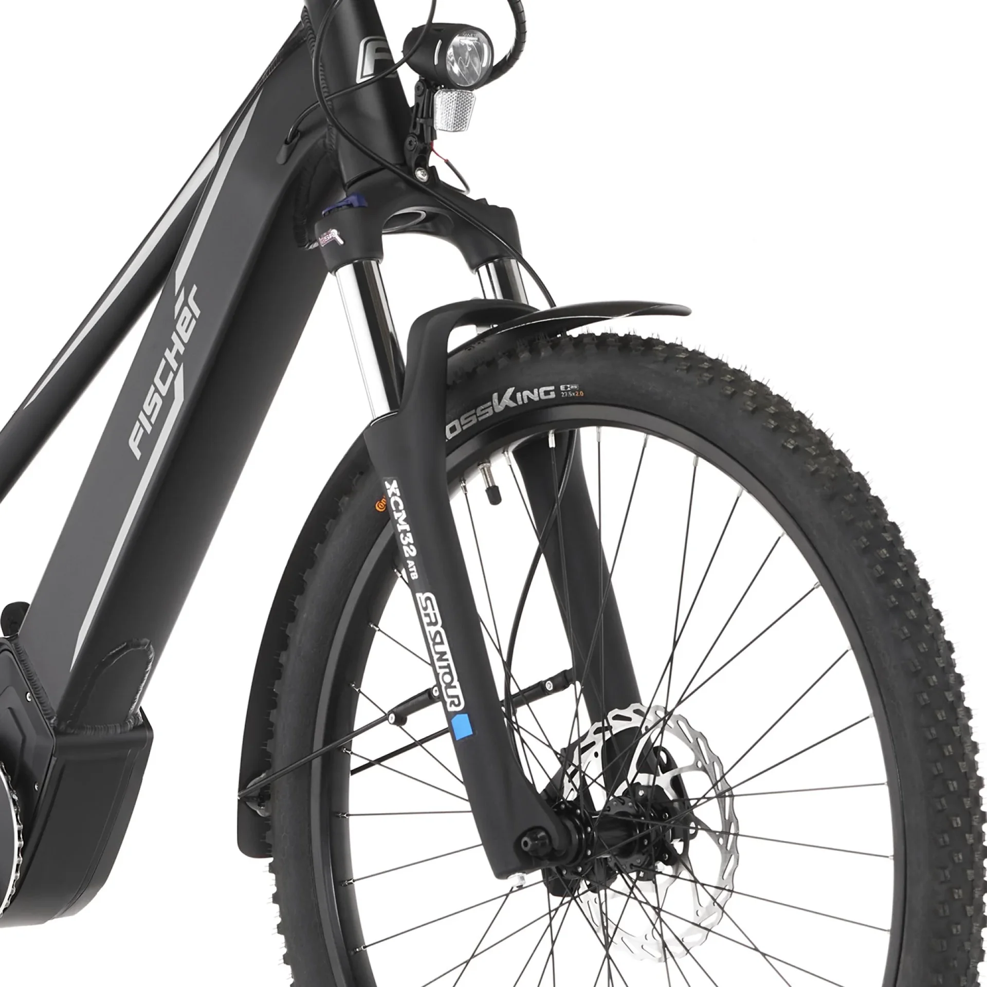 Damen E-Bike ATB, 27,5 Zoll, Rahmengröße 44cm, 10-Gang Kettenschaltung, schwarz matt, TERRA 5.0i - 6