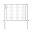Einzeltor Flexo , feuerverzinkt, Breite 125 cm, Höhe 100 cm - 0