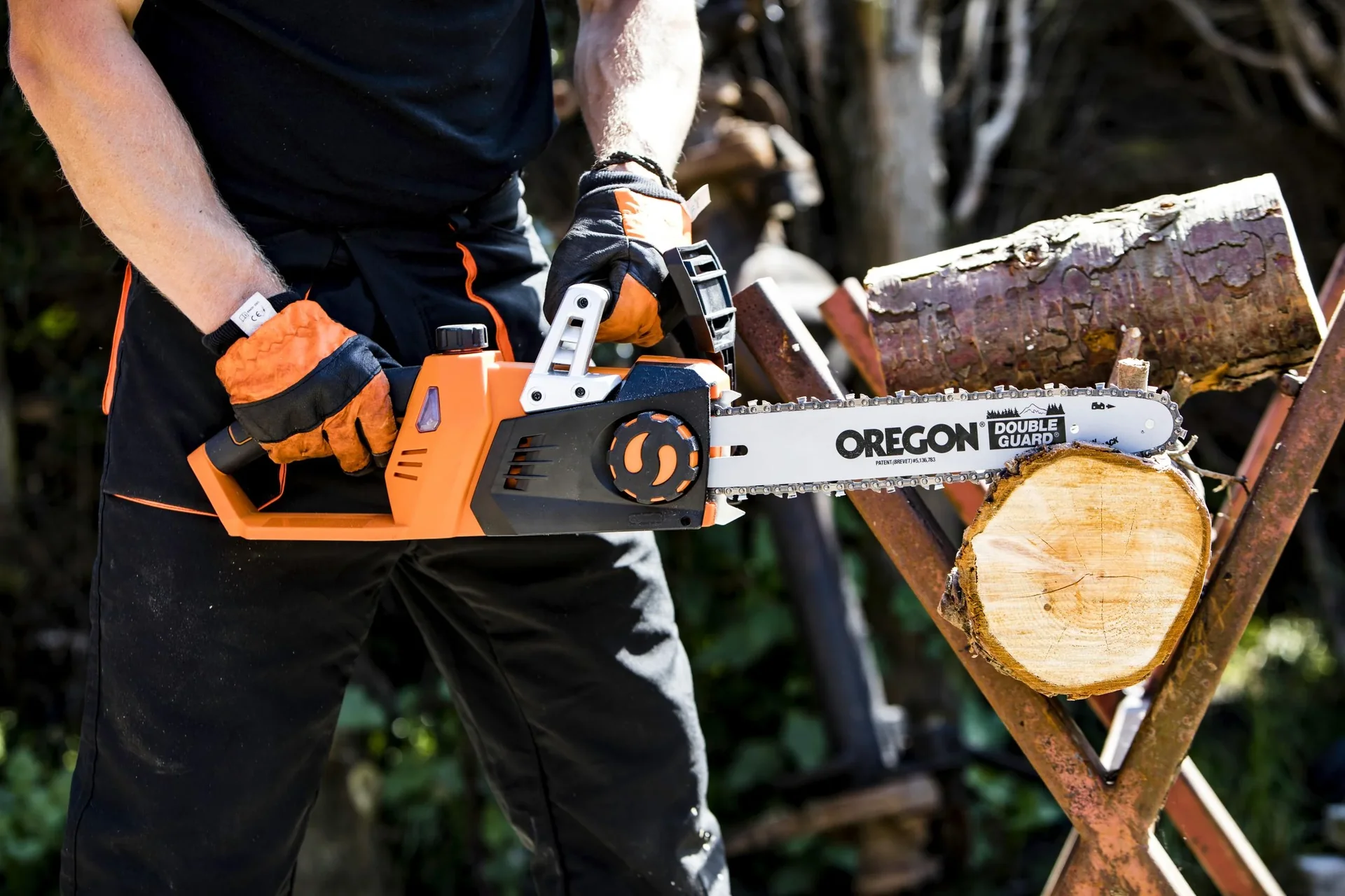 LS C35 - 2x 20 V Kettensäge - inkl. Akkus und Ladegerät - 5