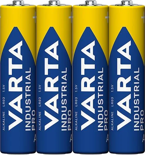 INDUSTRIAL PRO Micro (AAA) Alkaline Batterie - 4 Stück - 0