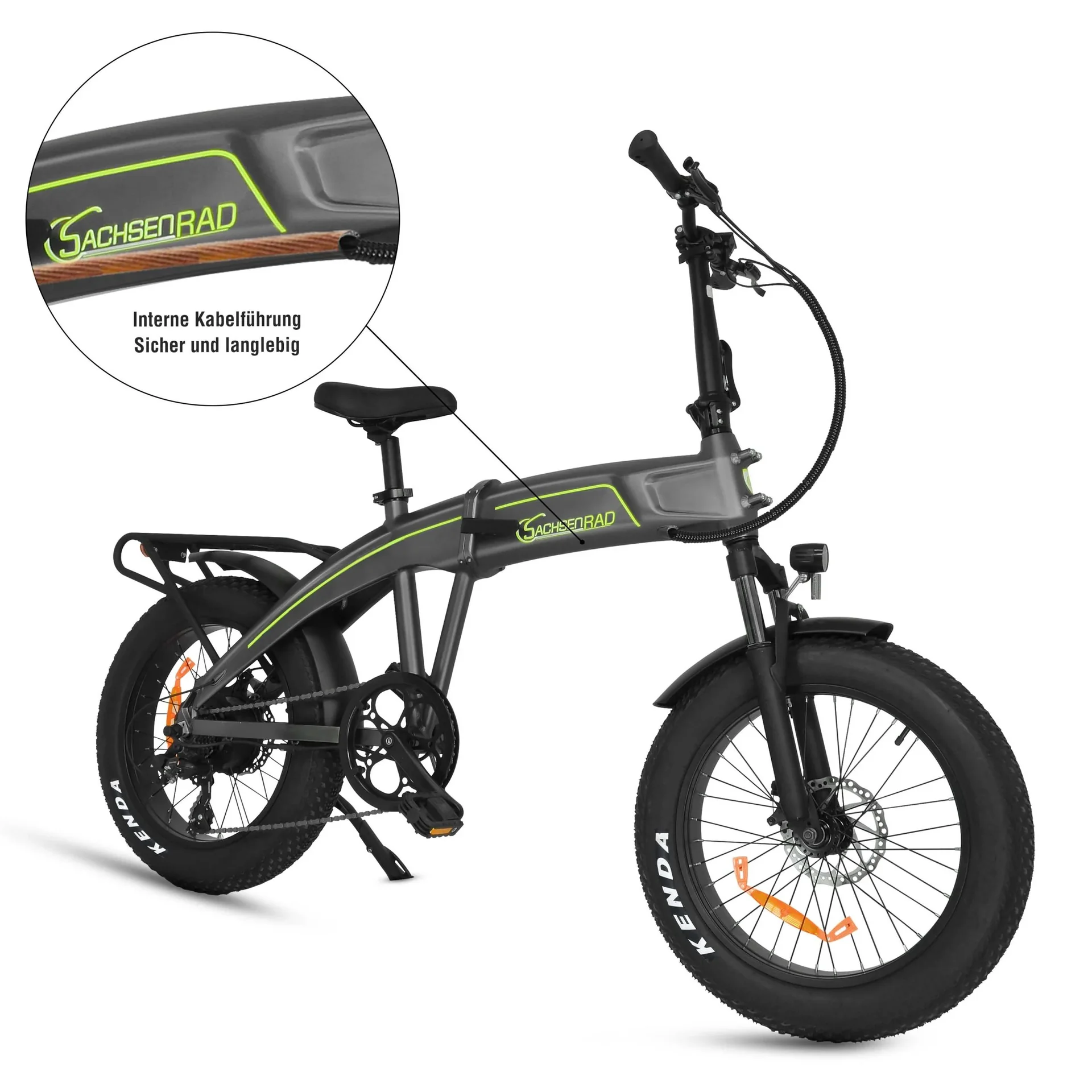 E-Folding Bike F6 Safari Fatbike - 2