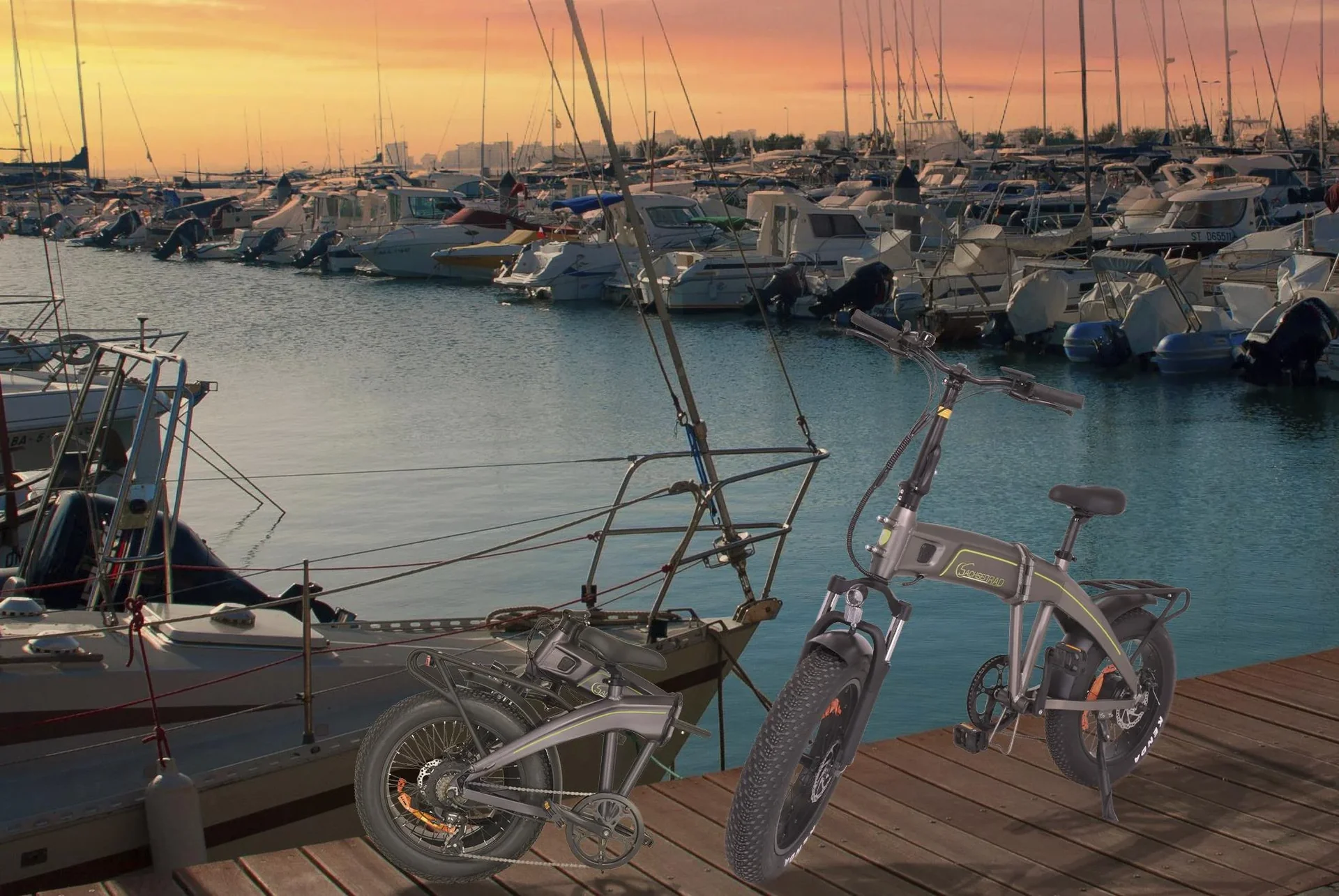 E-Folding Bike F6 Safari Fatbike - 3