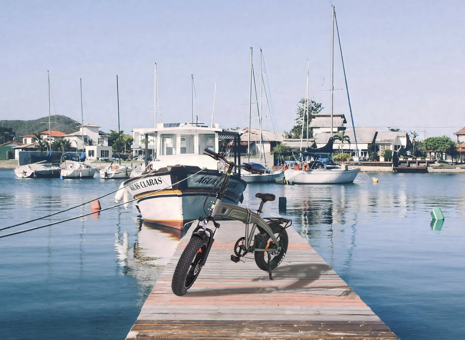 E-Folding Bike F6 Safari Fatbike - 7