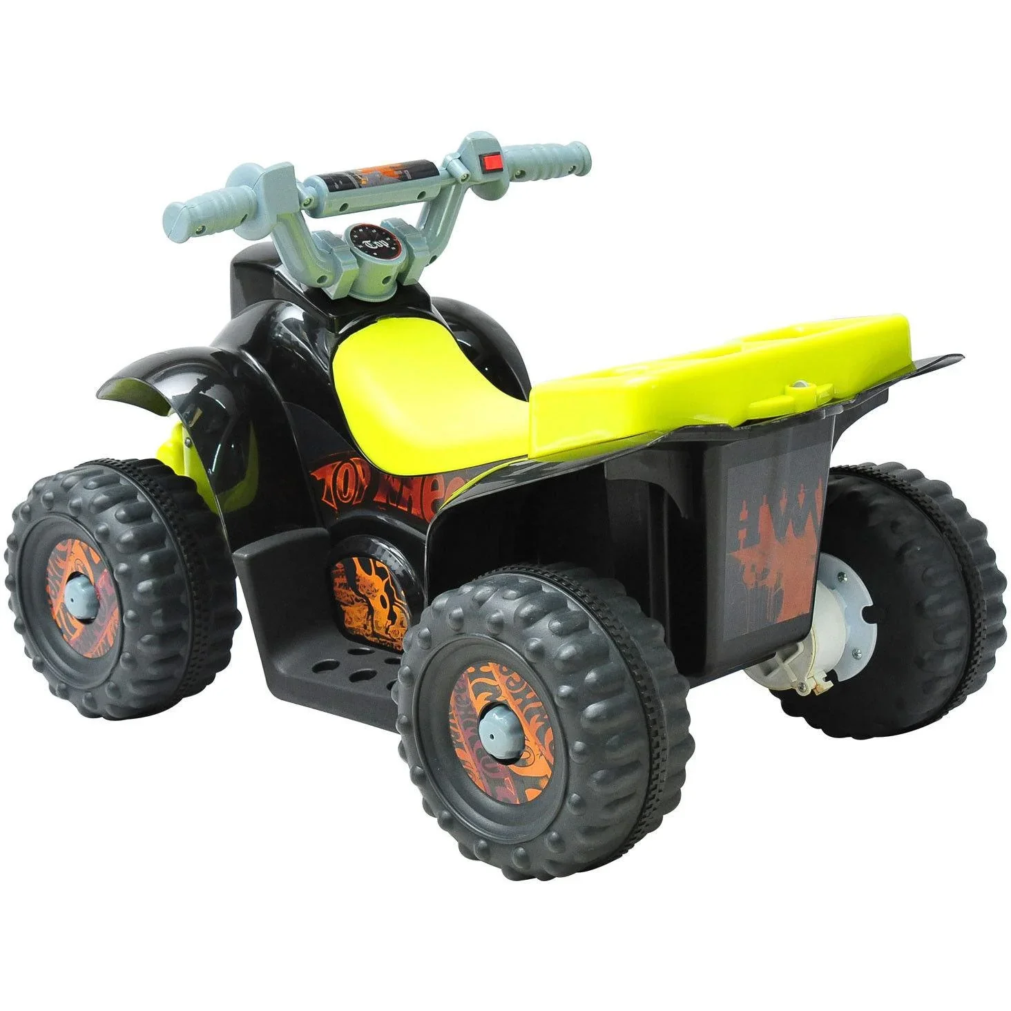 Kinderauto Kindermotorrad gelb-schwarz - 1
