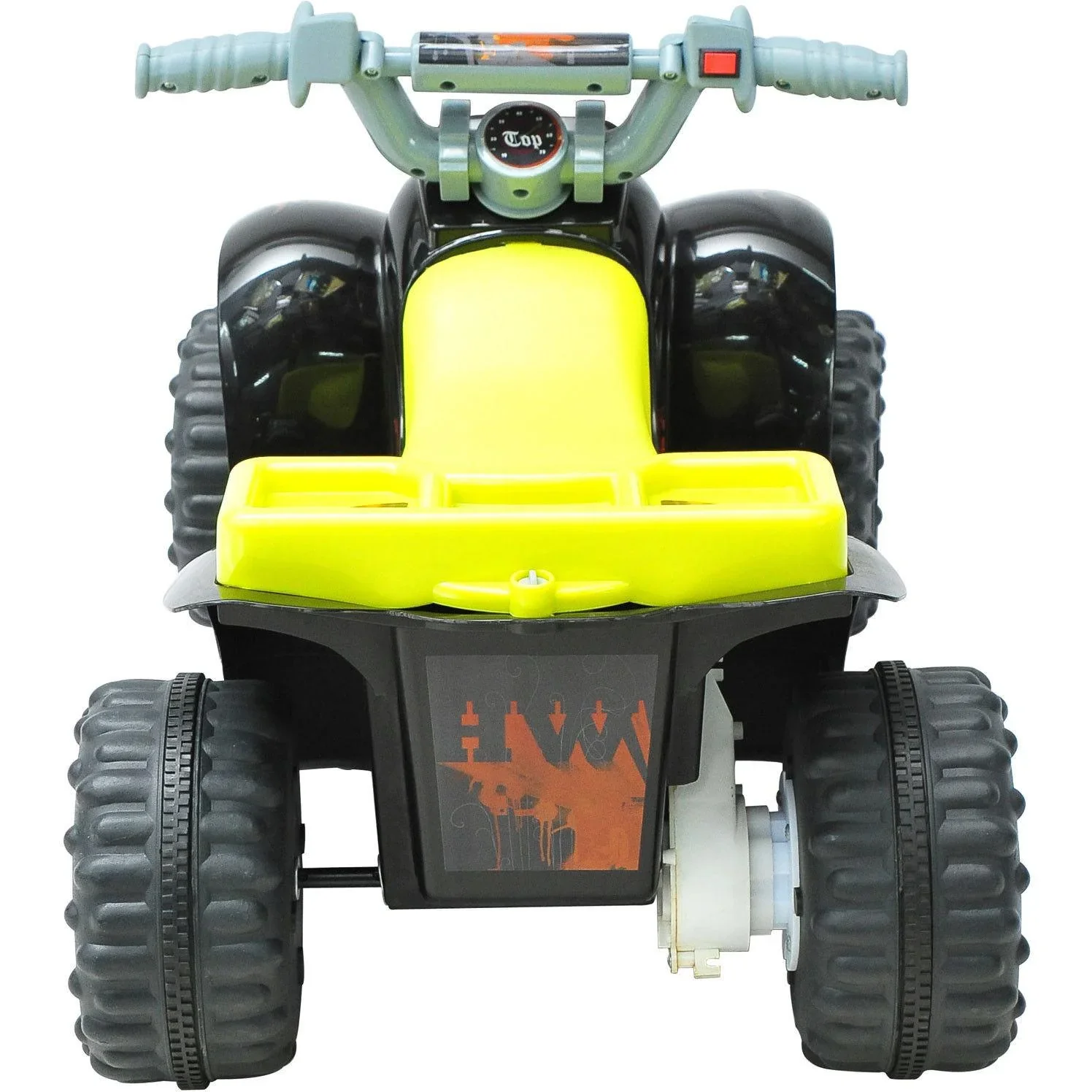Kinderauto Kindermotorrad gelb-schwarz - 6