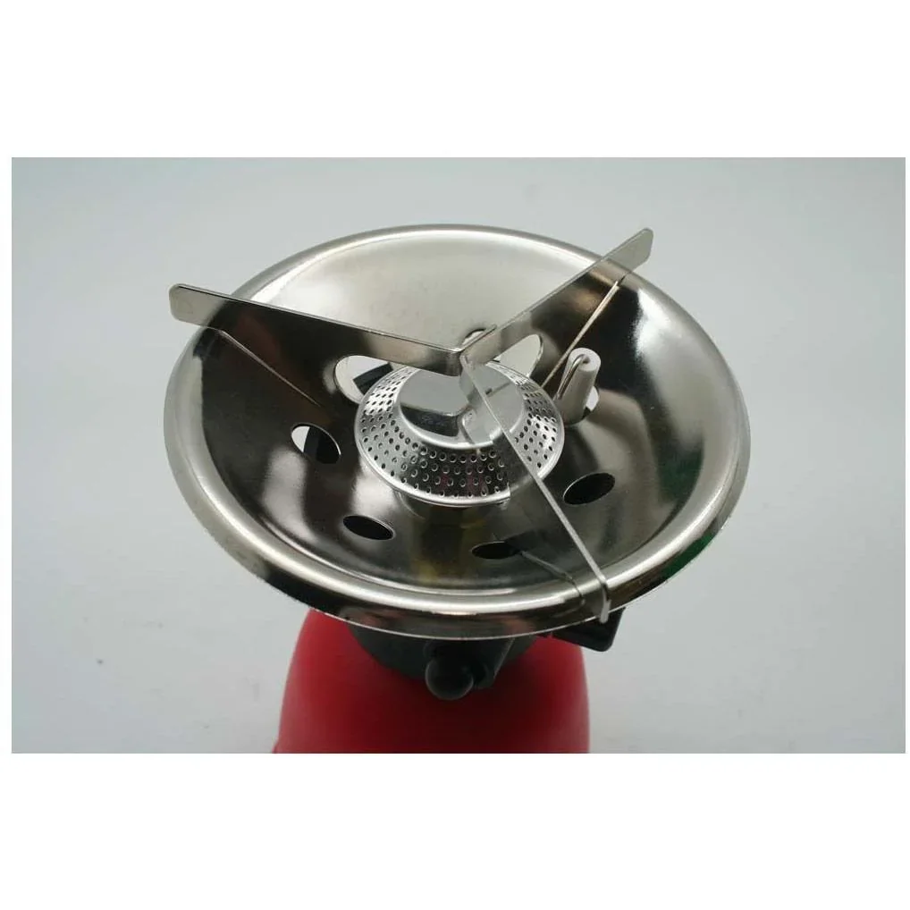 Campingkocher mit Piezo-Zündung - 1 Flamme - 1000W - Brenndauer 3 bis 4,5 Stunden - 0