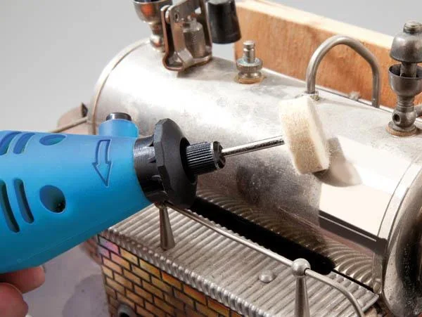 Elektrisches Mini Bohr-u. Fräswerkzeug mit 40-teiligem Zubehör im Koffer - 0