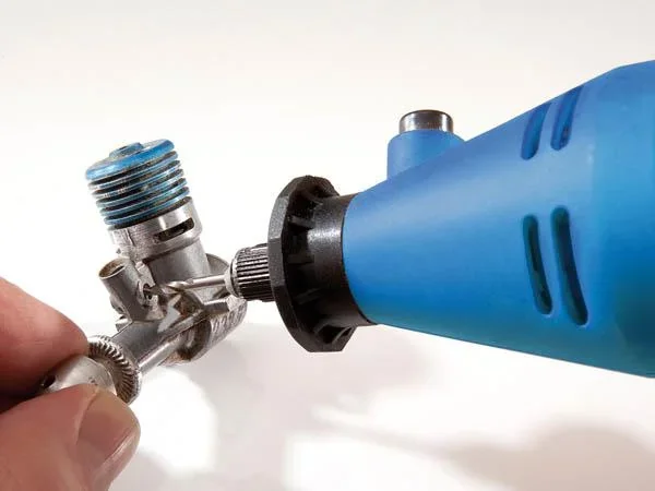 Elektrisches Mini Bohr-u. Fräswerkzeug mit 40-teiligem Zubehör im Koffer - 7