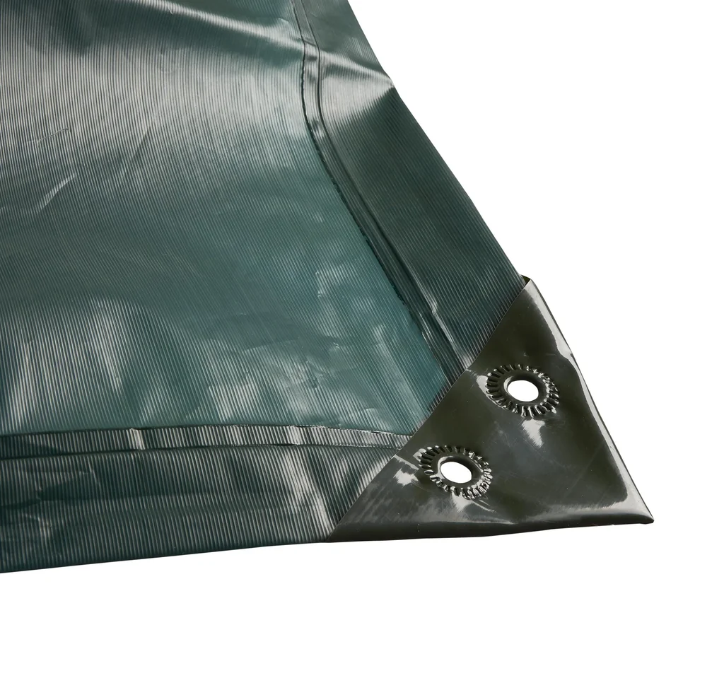 Abdeckplane, grün/blau, extrem stark 150 g/ m²,4 x 6 m - 1