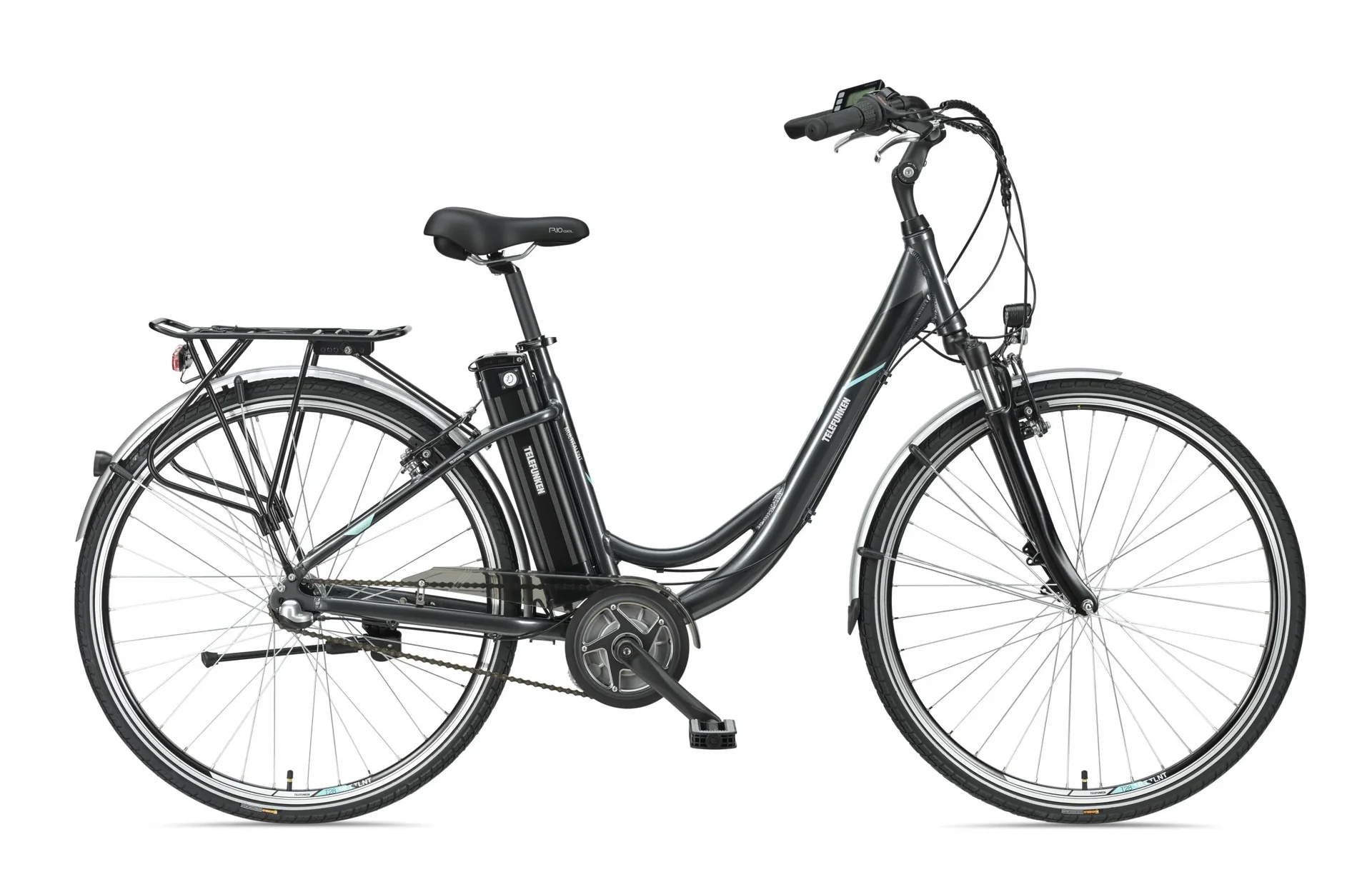 Damen Alu City 28 Zoll, Rahmenhöhe 49 cm, 3-Gang Nabenschaltung, anthrazit, RC865 Multitalent - 2