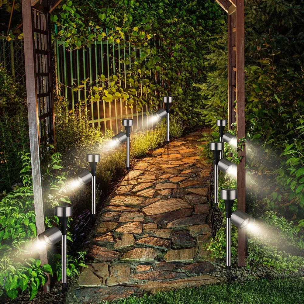 6er-Set LED-Solar - Gartenleuchte - - 0