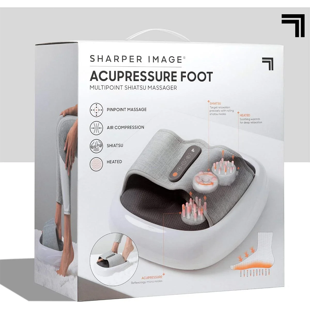 Sharper Image - Fußmassage mit Druckpunkten -Shiatsu - 1
