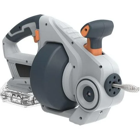 18V Lithium-Ionen-Drain-Entblocker MaxxPack Collection + 2,0 Ah Akku & 4,0 Ah Ladegerät - 6