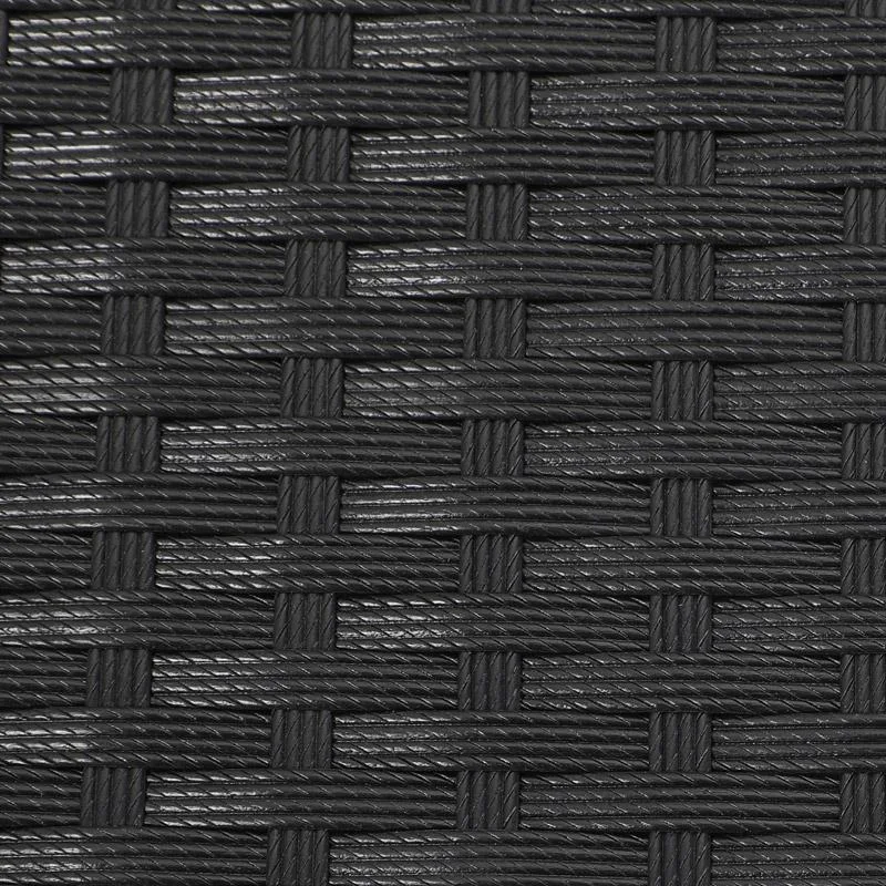 Pavillon anthrazit 3x4m geflochten - 5