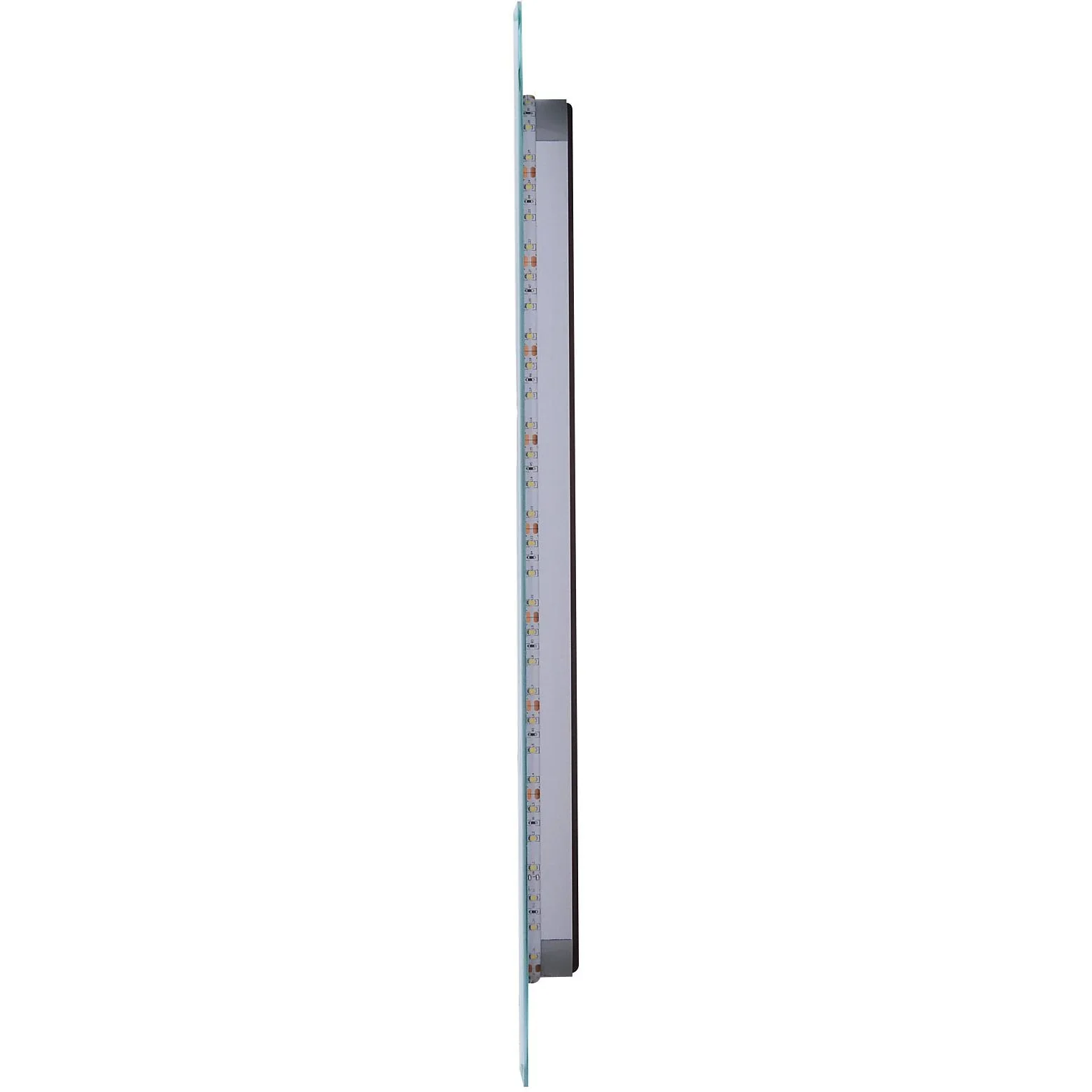 LED Badspiegel Badezimmerspiegel Wandspiegel Touchschalter Vergrößung Alurahmen Silber 80 x 3 x 60 cm - 4