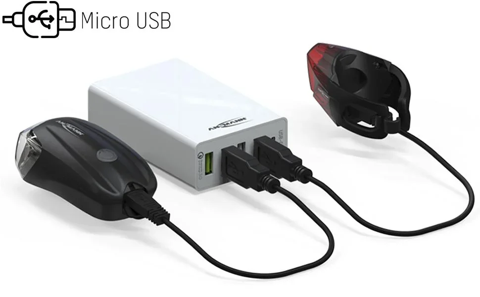 Fahrradlicht "Combo LED" - AKKU - 6