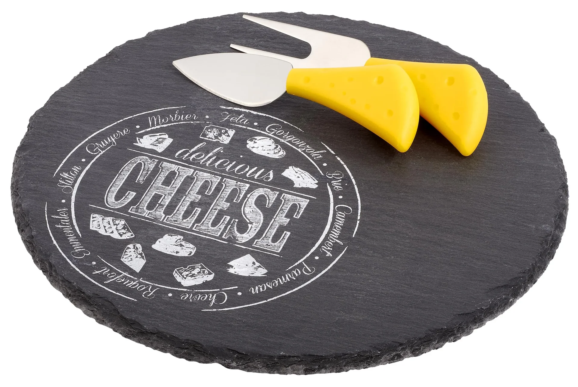 Käseset Schiefer, 3-teilig - 0