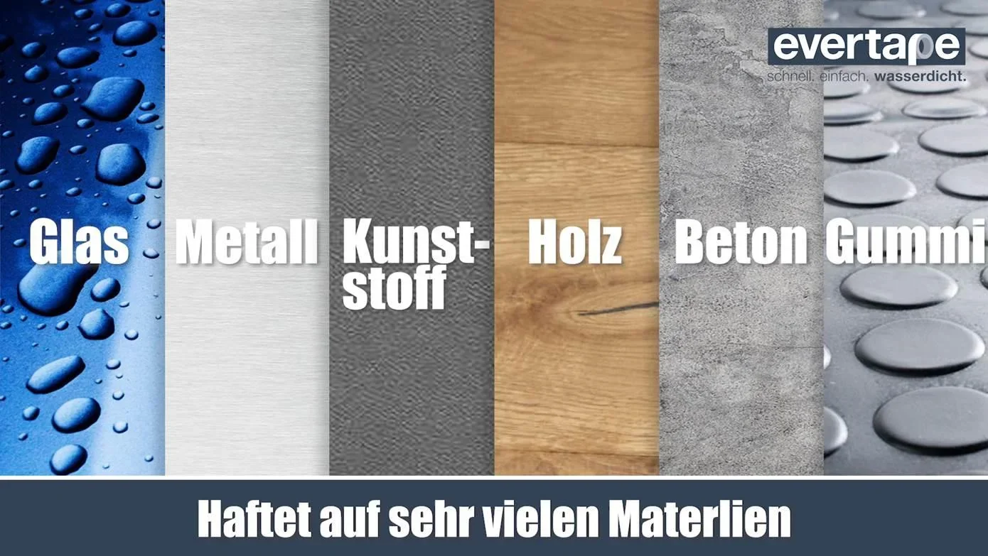 Evertape Dicht- und Reparaturband transparent - 7