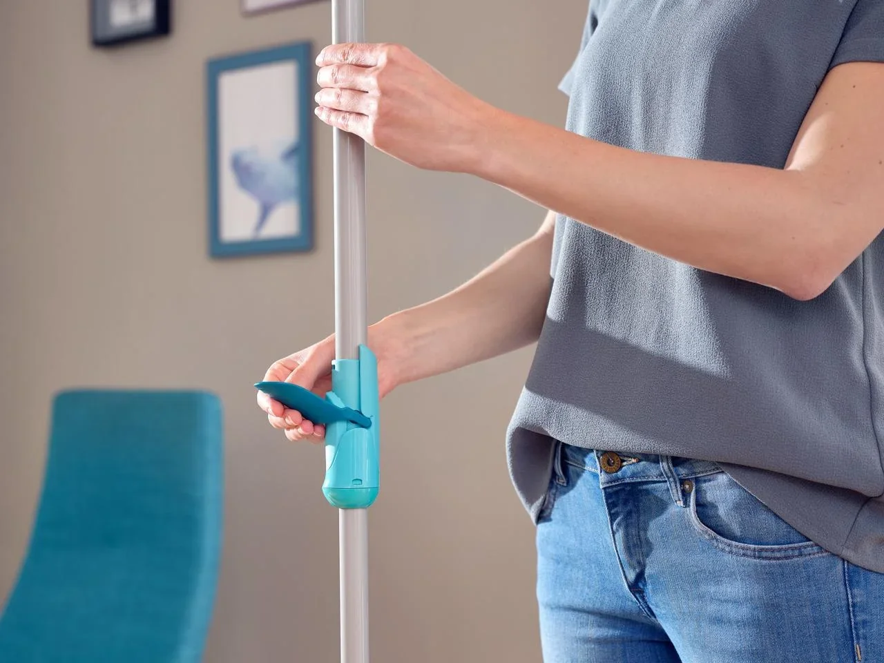 Set Clean Twist Disc Mop Ergo - 7