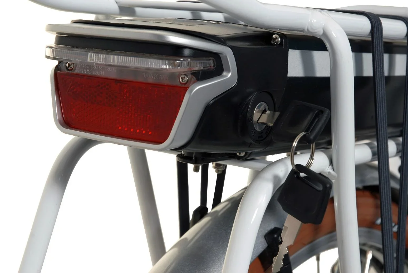 Damen E-Bike, 28 Zoll, Rahmenhöhe 50 cm, 3-Gang Nabenschaltung, weiß, City Bike "ComfortLine" - 4