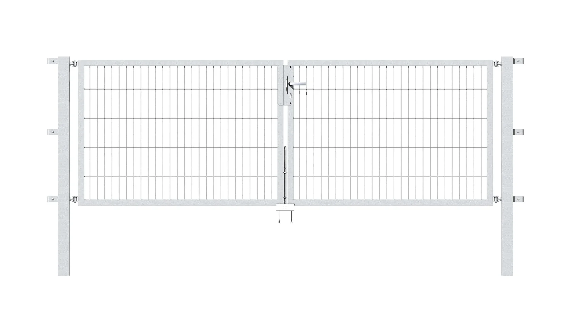 Doppeltor-Set Flexo inkl. Pfosten 3 x 1 m feuerverzinkt - 0