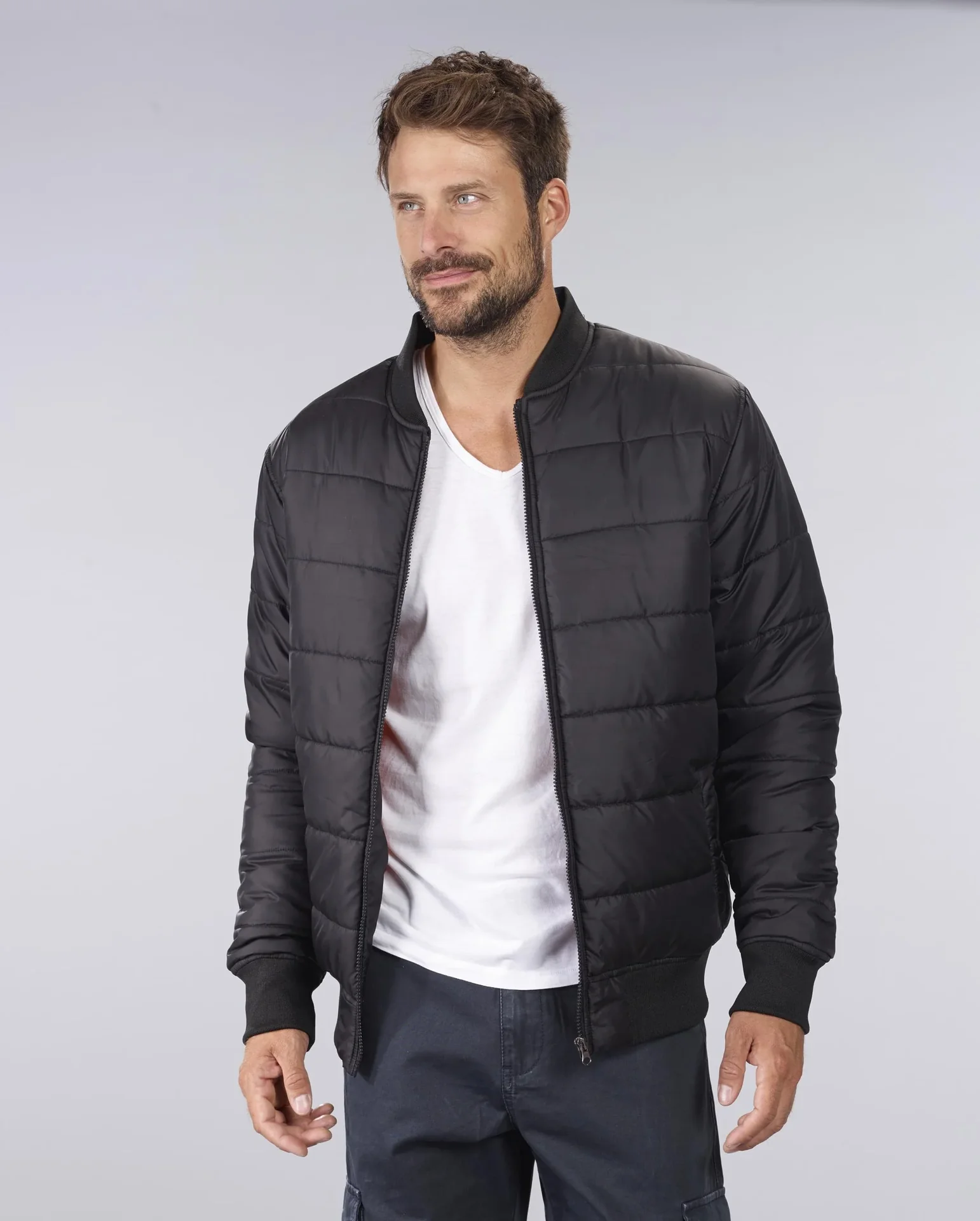 Bomberjacke AF1, Farbe schwarz, Gr.L - 4