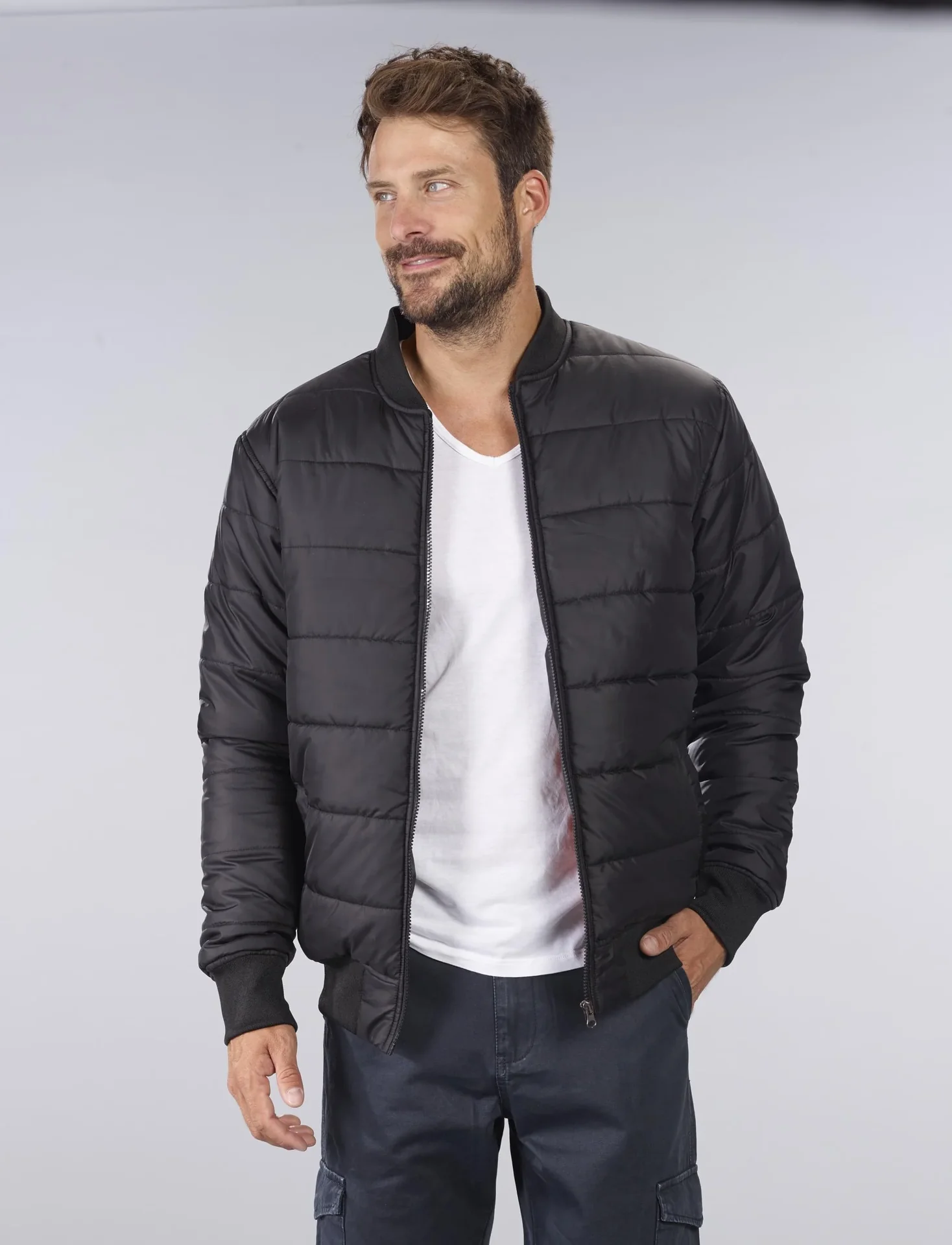 Bomberjacke AF1, Farbe schwarz, Gr.L - 5