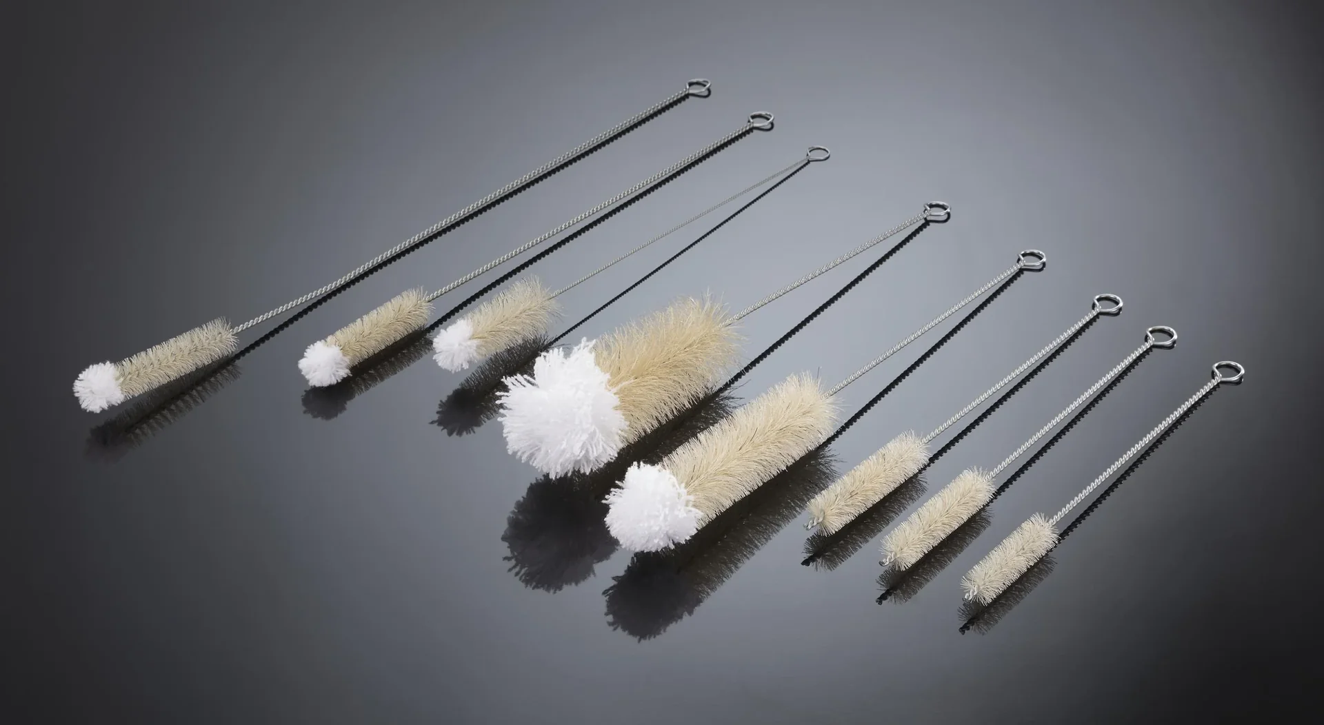 Reinigungs-Bürsten, Spezial-Bürsten-Set, Flaschen-Bürsten, 8-teilig - 6