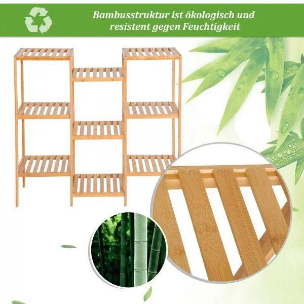 Badregal mit 9 Ablagen - 5