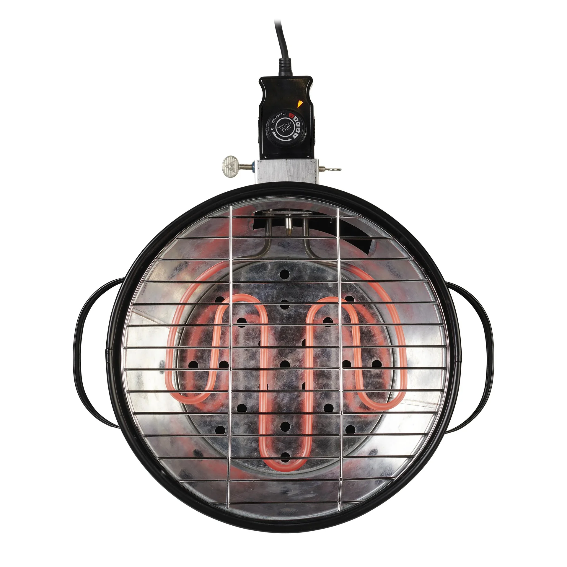 2in1 Hybrid Elektro- und Holzkohlegrill,1400 Watt - 5