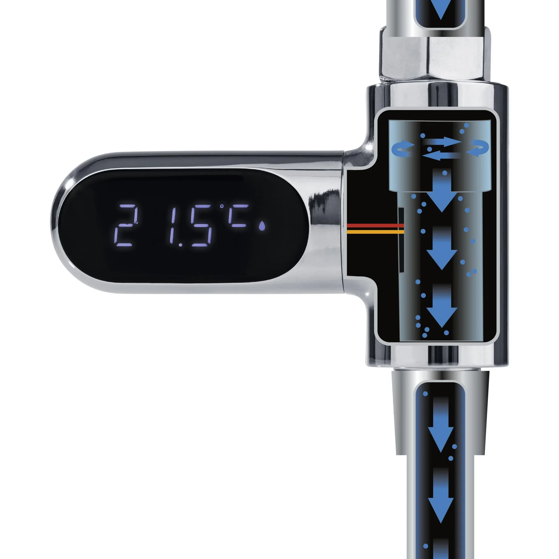Digitales Wasserarmaturen Thermometer - 5